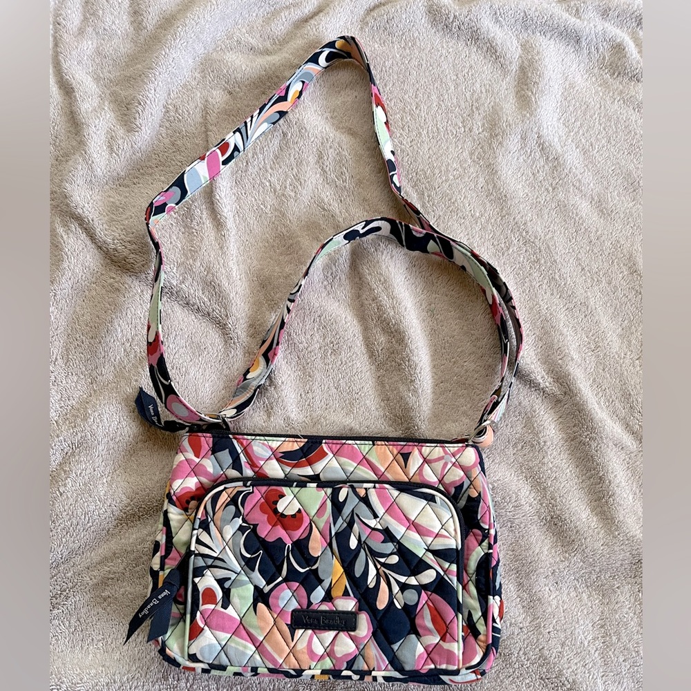 NWOT Vera Bradley Cross Body Purse and Matching Wallet